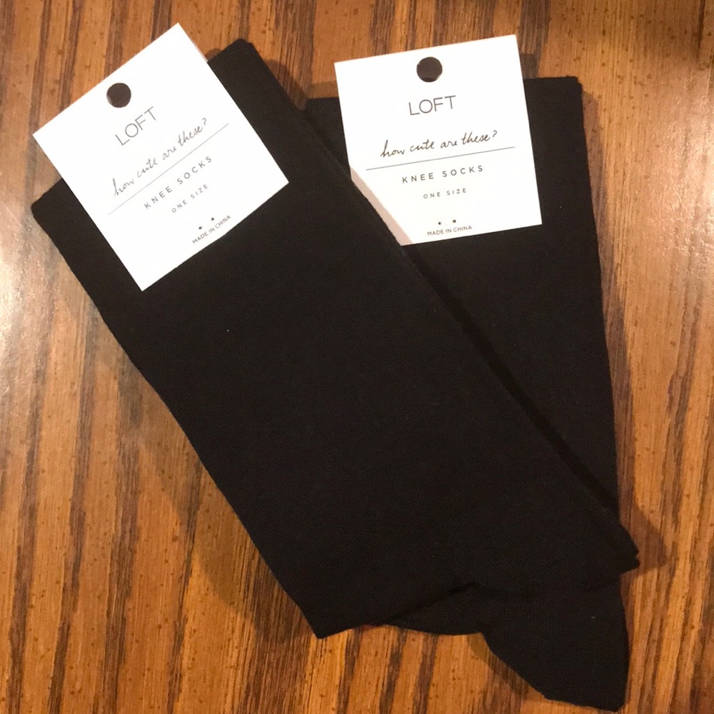 LOFT knee high socks